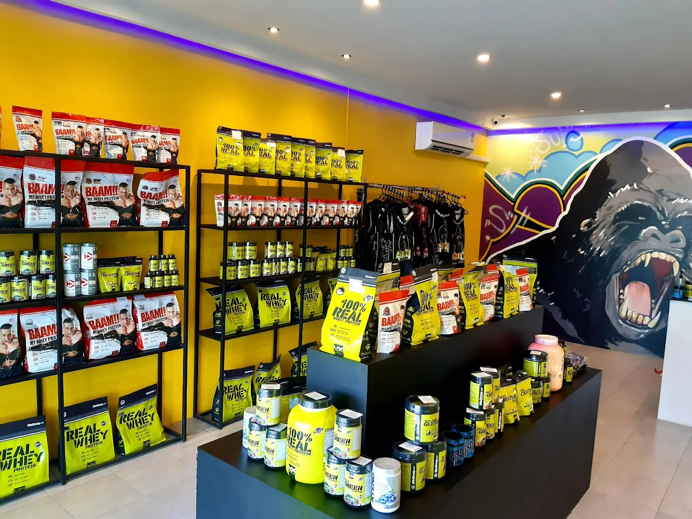 Gorilla Supplements Phuket - supplements nutrient shops in phuket - maximum fitness patong