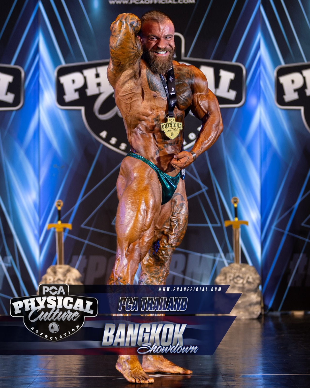 PCA THAILAND - Bodybuilding Tall Champion - Felix - Team KLOTZ